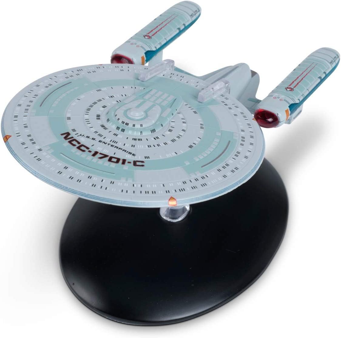 #10 U.S.S. Enterprise NCC-1701-C (Ambassador-class) Ship Model Die Cast Starship Window Boxed (Eaglemoss / Star Trek)