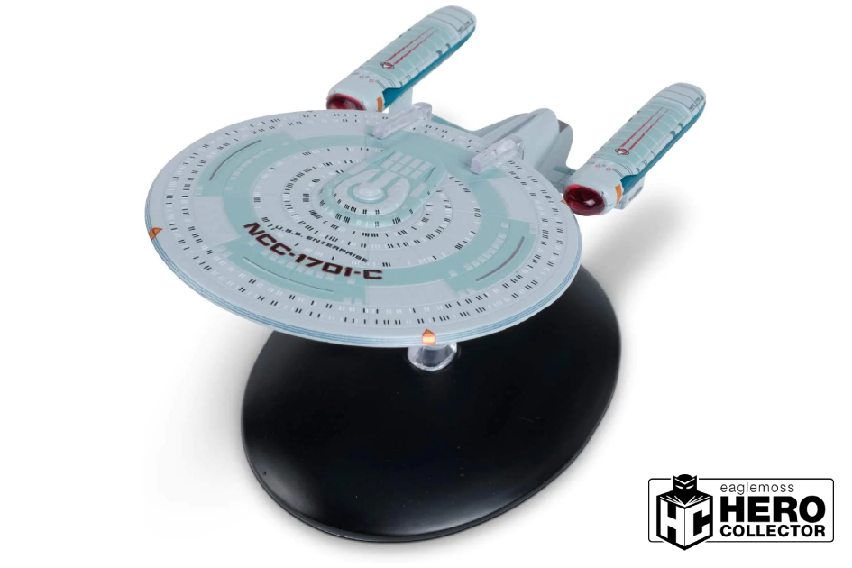 U.S.S. Enterprise NCC-1701-C (Ambassador-class) Ship Model Die Cast Starship (Eaglemoss | Hero Collector)