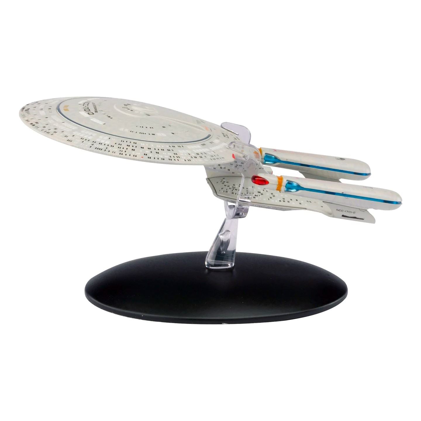 #01 U.S.S. Enterprise NCC-1701-D (Galaxy class) CMC Diecast Model Ship (Eaglemoss / Star Trek)