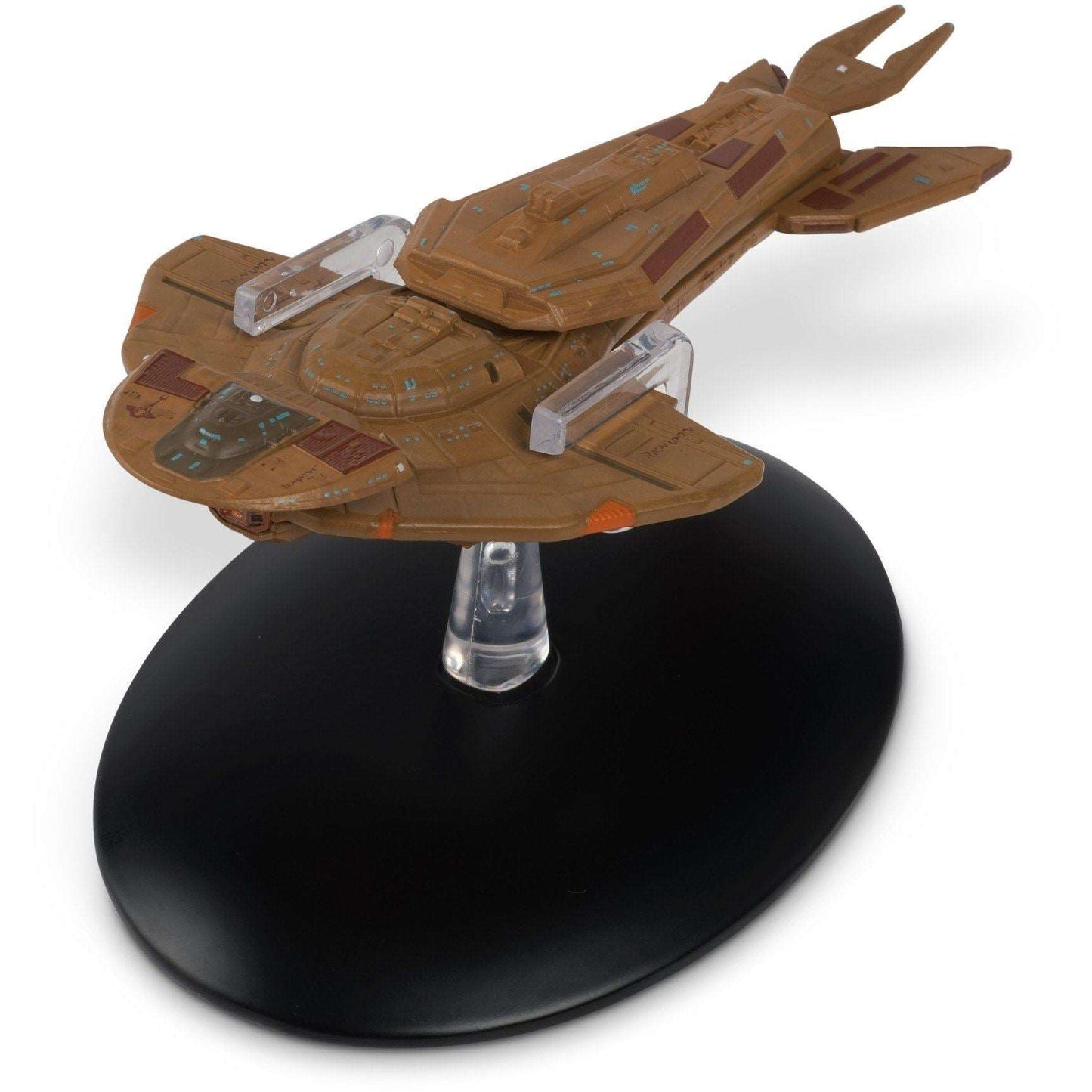 #136 Cardassian Keldon Class Cruiser Model Die Cast Ship (Eaglemoss / Star Trek)