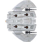 #11 Cylon Raider (Blood and Chrome) Diecast Model Ship (Battlestar Galactica / Eaglemoss)