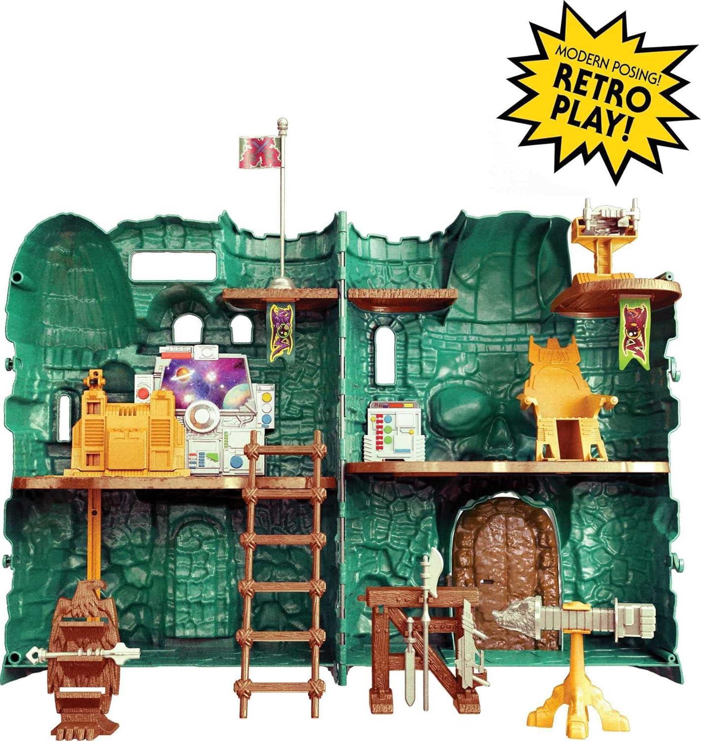 Masters of the Universe Origins Castle Grayskull Playset with Sorceress Figure