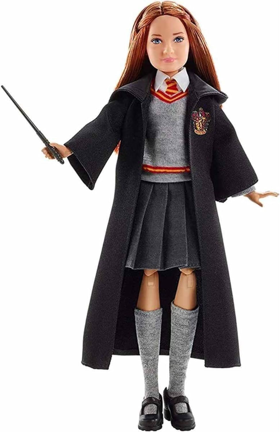 Ginny Weasley Wizarding World Movie Doll Figure FYM53 Harry Potter Cloak & Wand