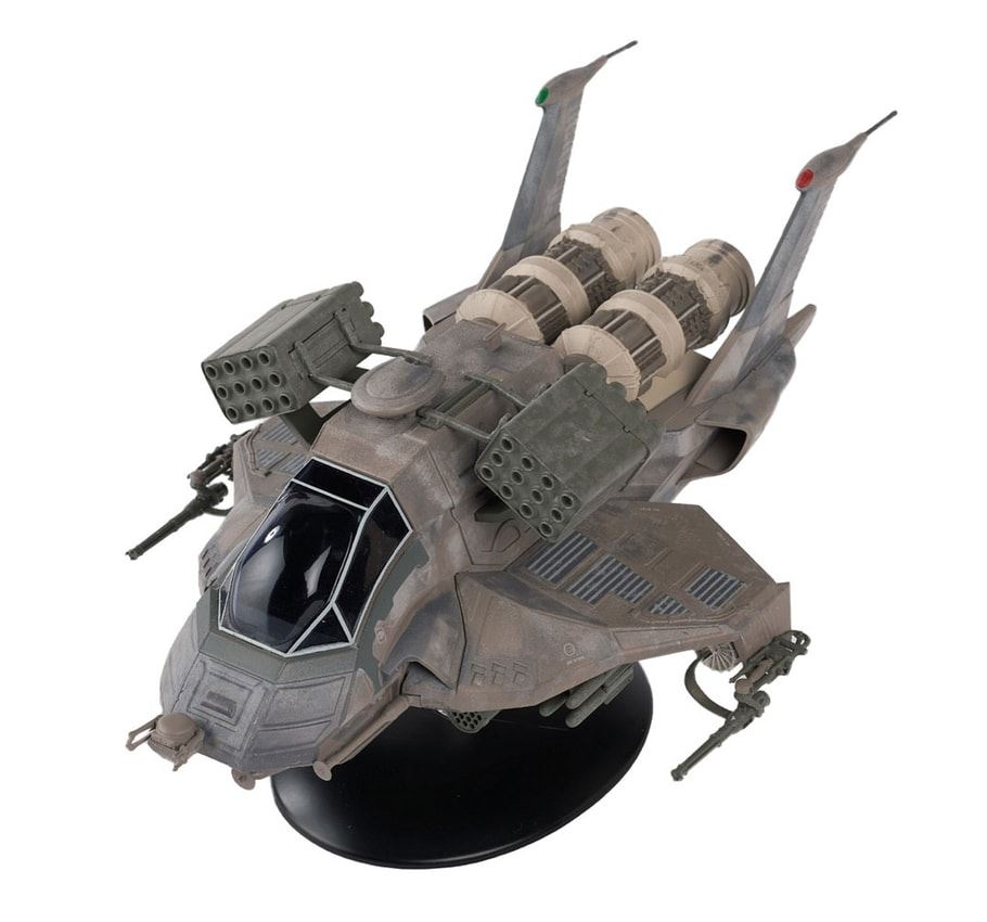 #20 Heavy Raptor Diecast Model Ship (Battlestar Galactica / Eaglemoss)