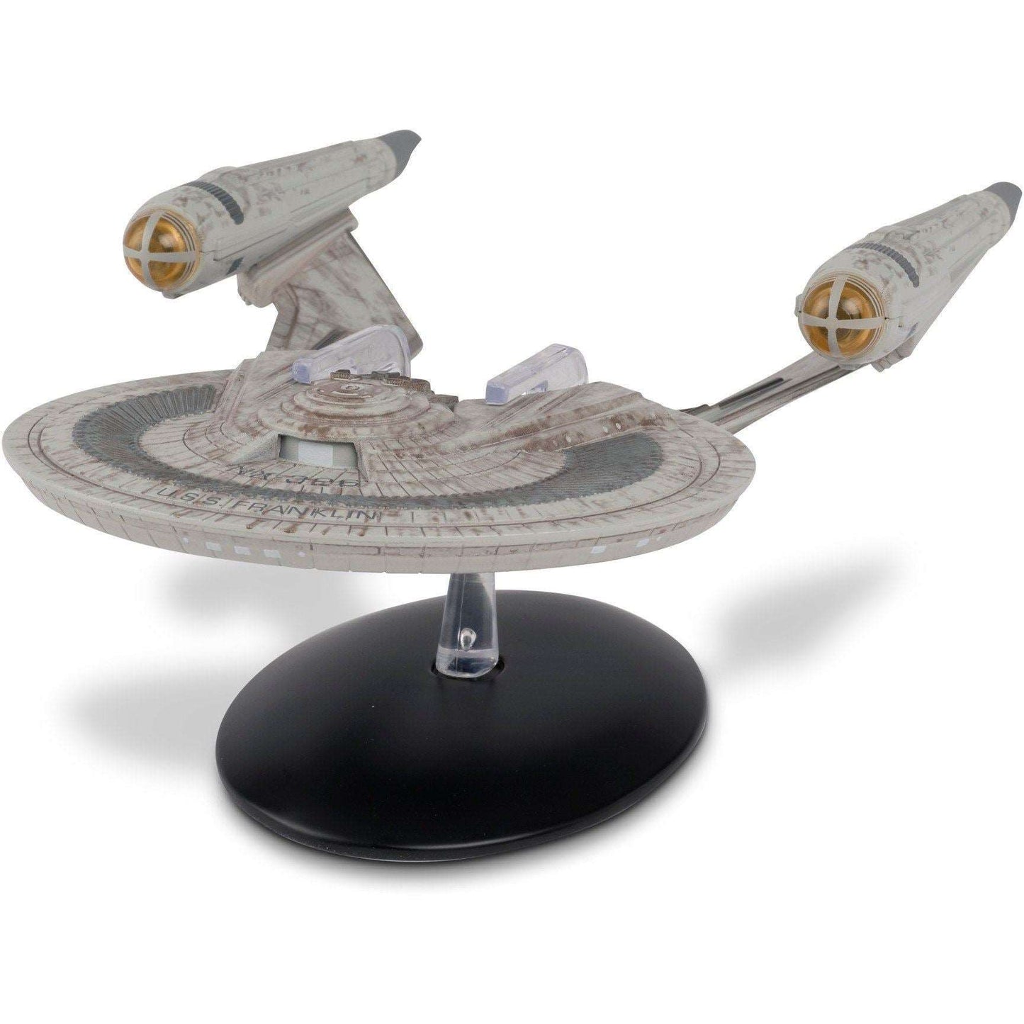 #08 U.S.S. Franklin NX-326 Model Die Cast Ship Eaglemoss Star Trek 