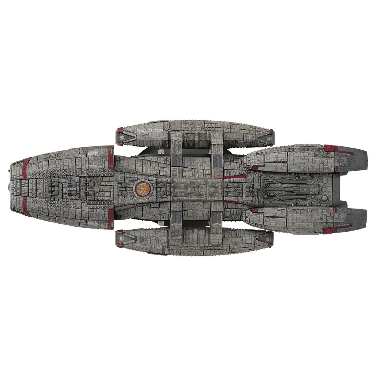 #23 Battlestar Galactica (Blood & Chrome) Model Diecast Ship (Eaglemoss / Battlestar Galactica)