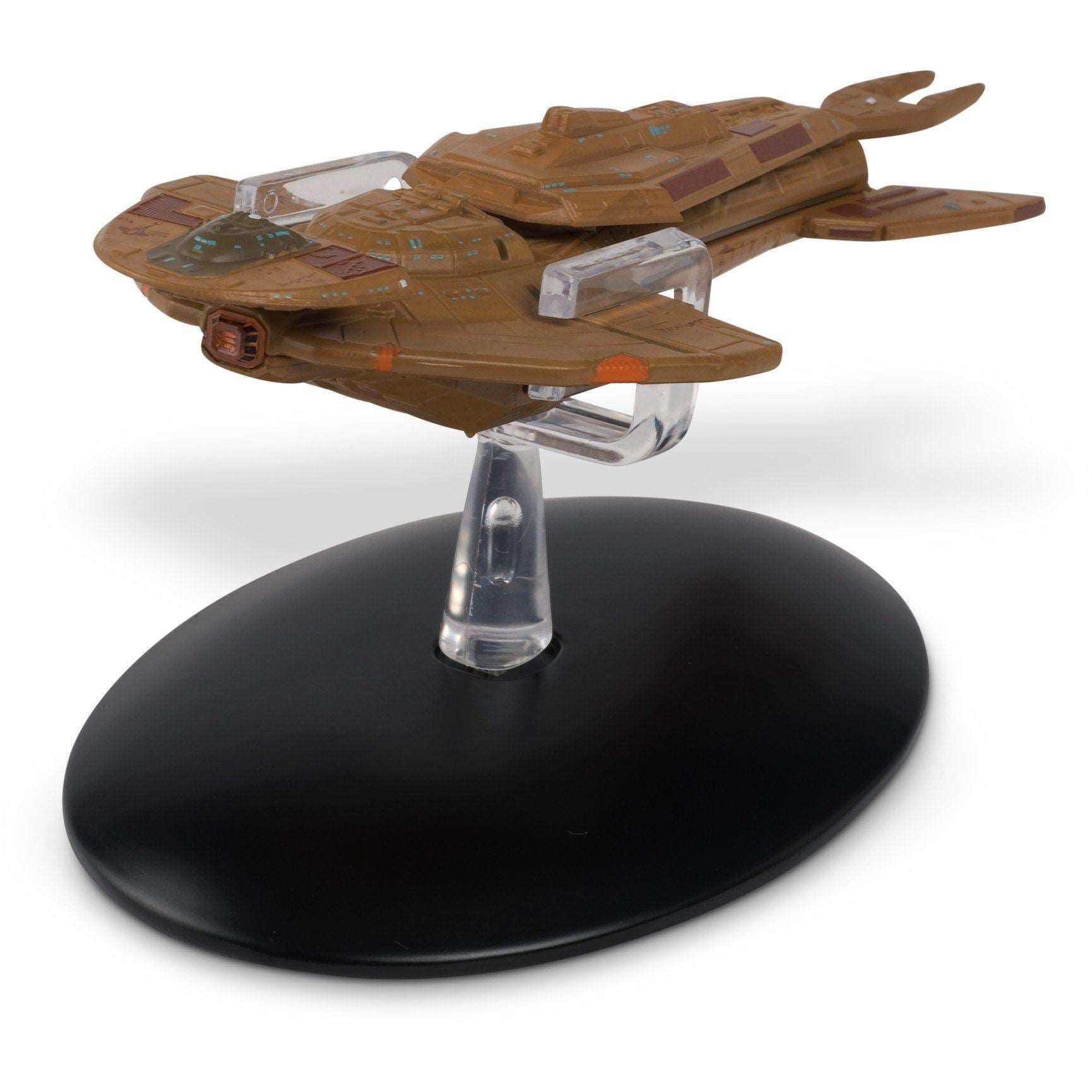 #136 Cardassian Keldon Class Cruiser Model Die Cast Ship (Eaglemoss / Star Trek)