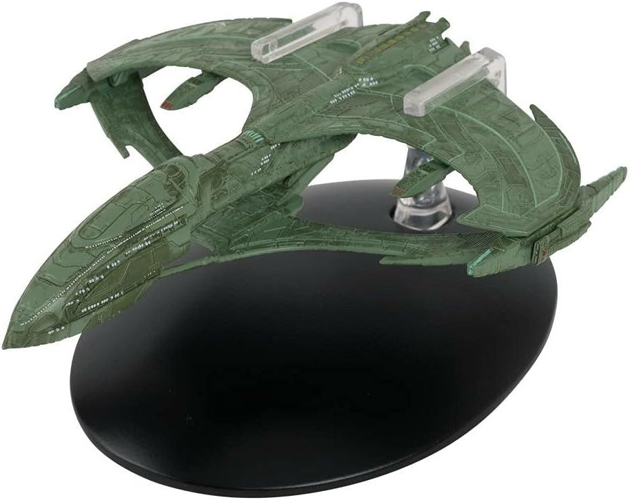 #13 R.R.W. Aelahl Light Warbird Battlecruiser Diecast Model Ship (Star Trek / Eaglemoss)