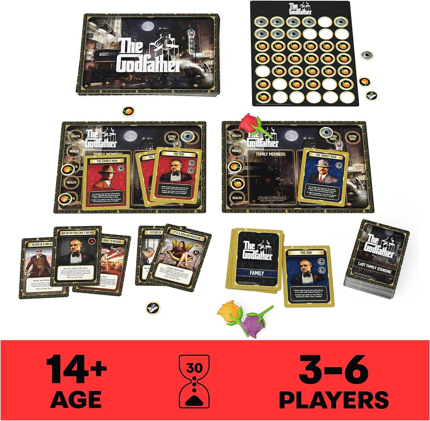 The Godfather Last Family Standing Board Game 6065467