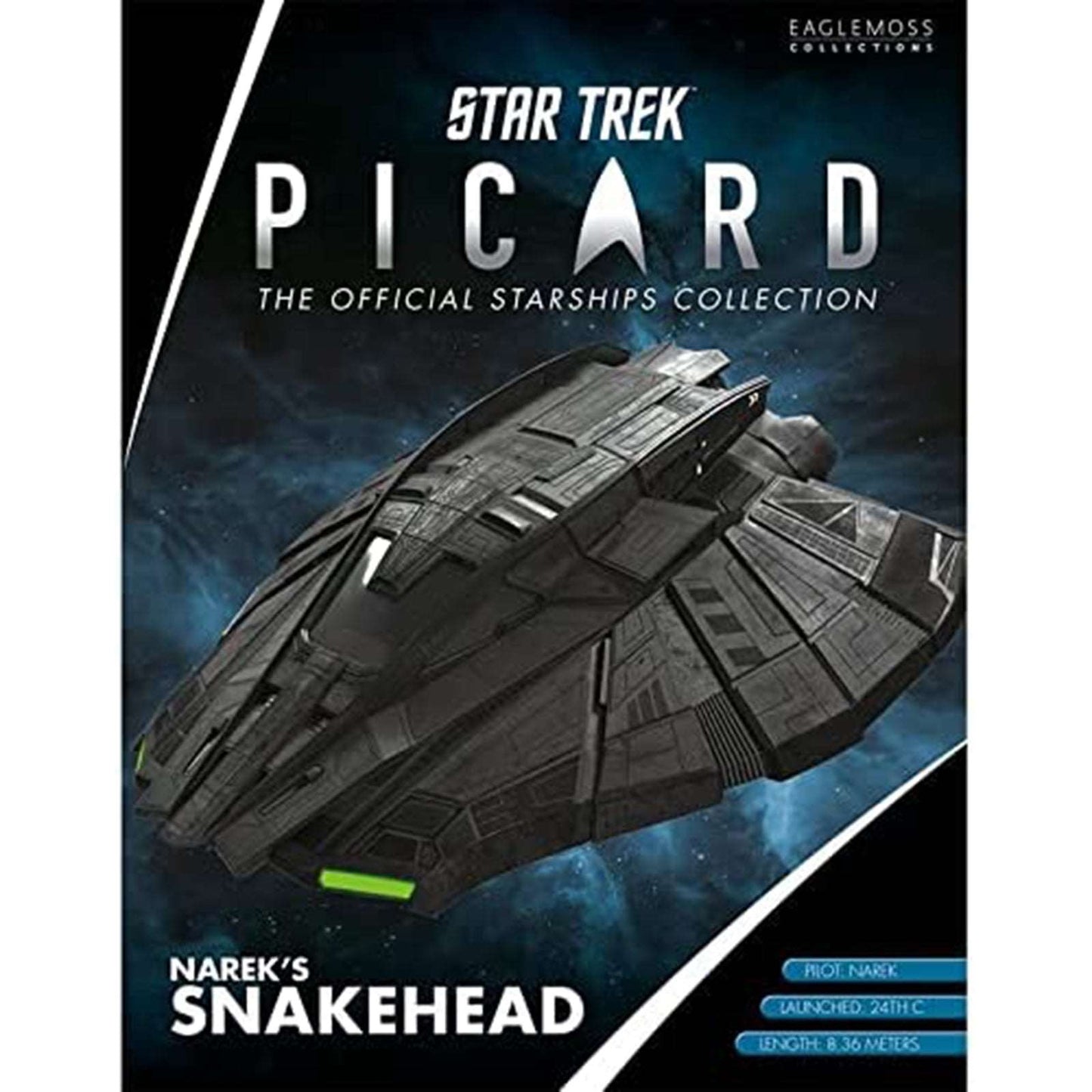 #06 Narek’s Snake Head Model Diecast Ship Picard Universe (Eaglemoss / Star Trek)