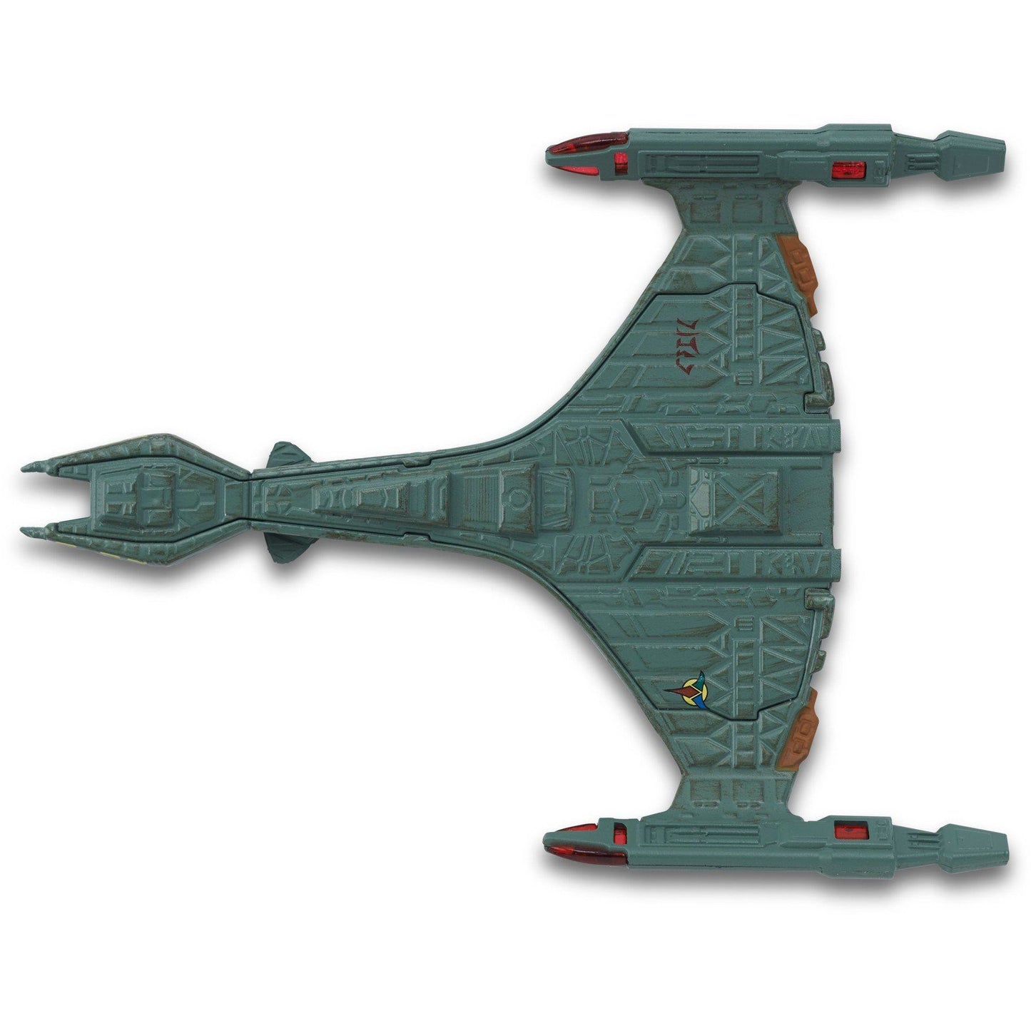 #20 Klingon Attack Cruiser (Vor'cha-class) Model Diecast Ship (Eaglemoss / Star Trek)