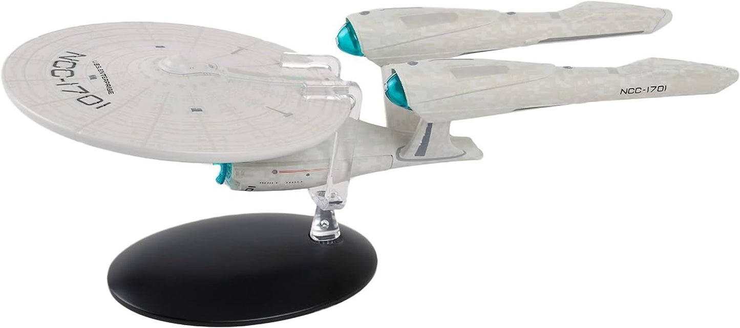 #23 U.S.S. Enterprise NCC-1701 (2009) Kelvin Timeline XL EDITION Diecast Model Ship (Eaglemoss / Star Trek)