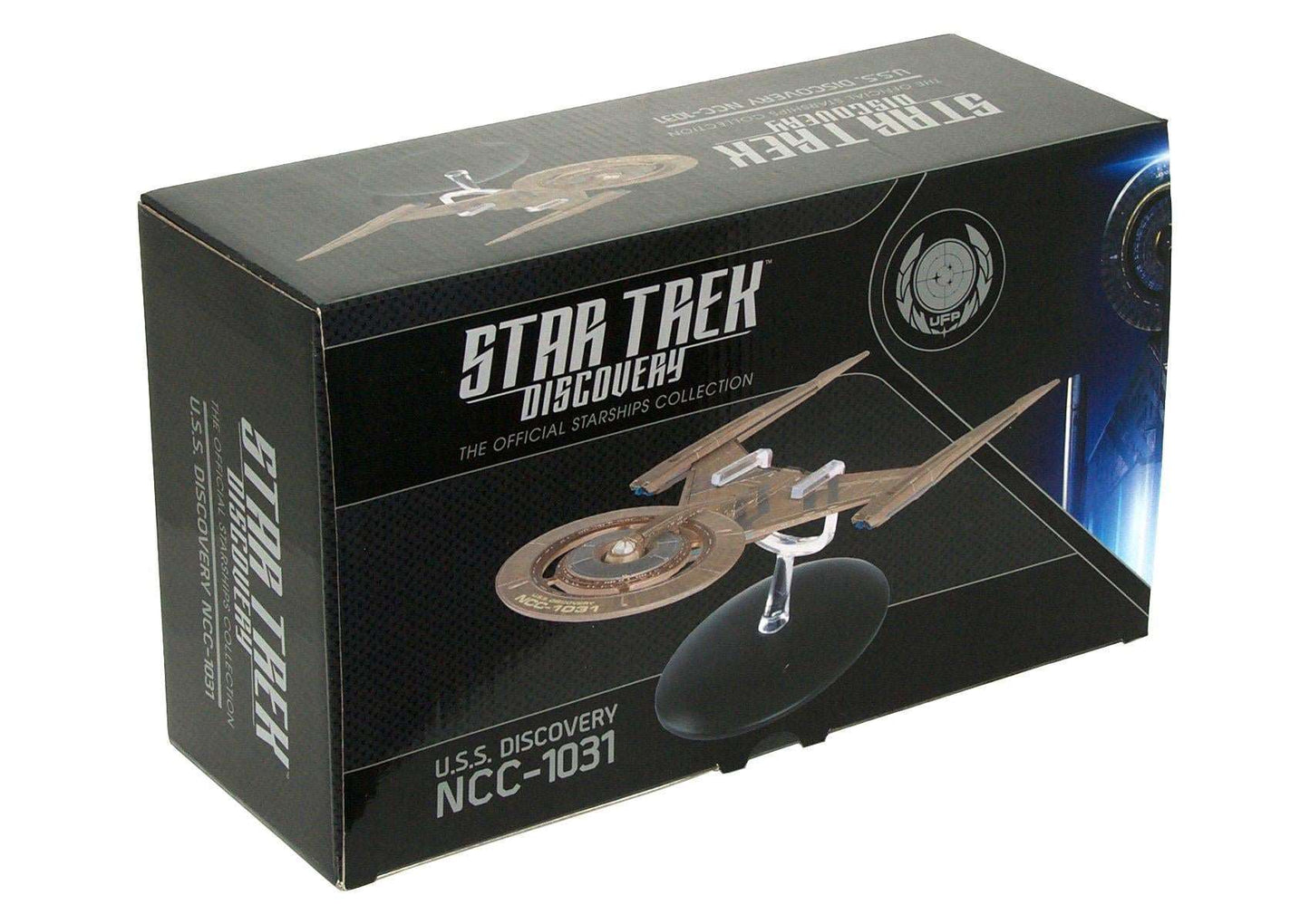 #02 U.S.S. Discovery NCC-1031 (Crossfield class) Starship Die-Cast Model Discovery SSDUK002 (Eaglemoss / Star Trek)