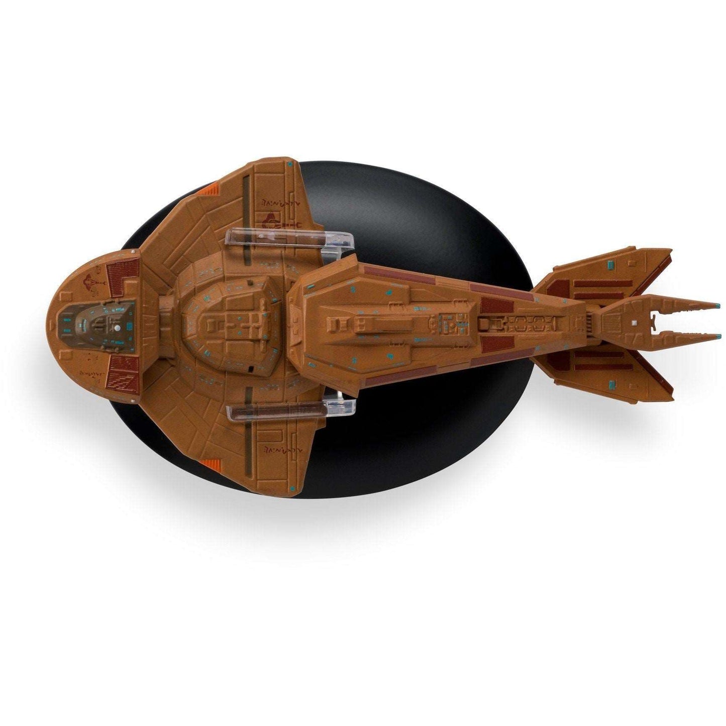 #136 Cardassian Keldon Class Cruiser Model Die Cast Ship (Eaglemoss / Star Trek)