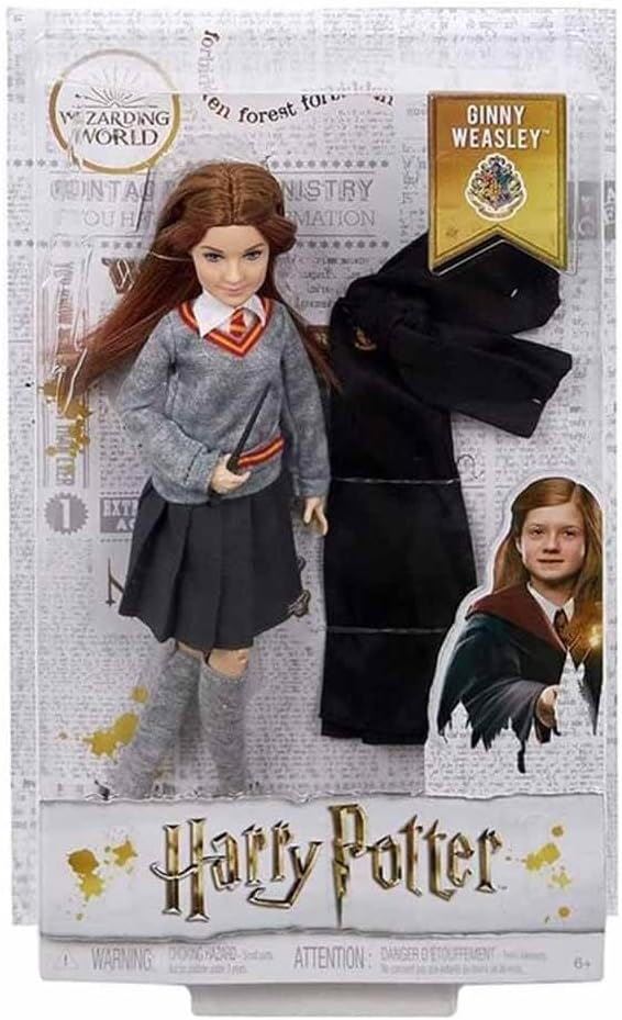 Ginny Weasley Wizarding World Movie Doll Figure FYM53 Harry Potter Cloak & Wand