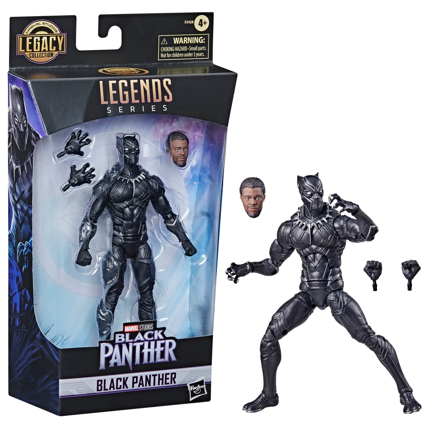 BLACK PANTHER Action Figure F3428 Marvel Toys Legacy Collection Legends Series