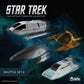 Shuttlecraft Set 6 (Sphinx Workpod, Type-18 Shuttlepod, Galileo-type Shuttlecraft "Hawking" and Janeway's Armored Shuttle) Model Die Cast Ship SSSUK715 (Eaglemoss / Star Trek)