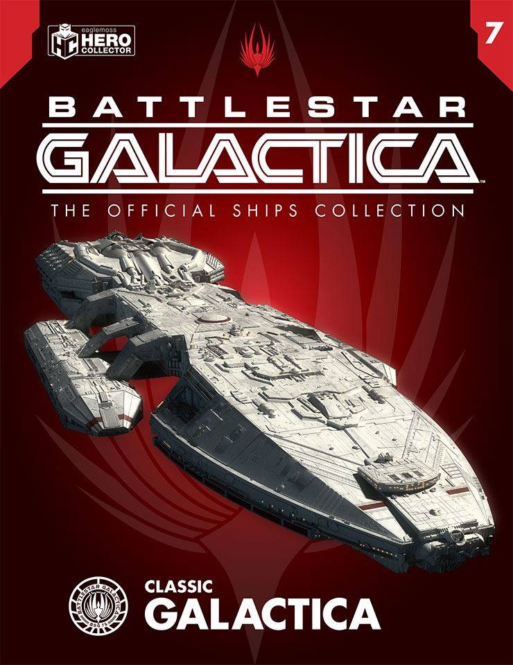 #07 Battlestar Galactica (TOS) Model Diecast Ship (Eaglemoss / Battlestar Galactica)