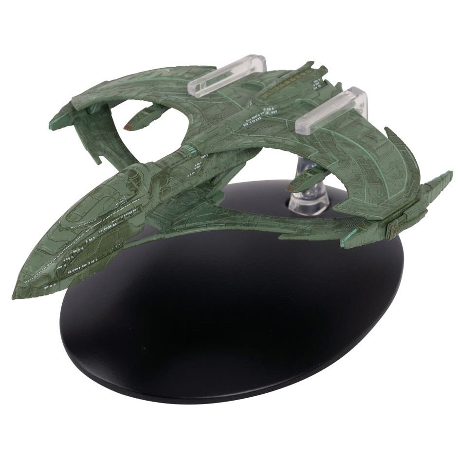 #13 R.R.W. Aelahl Light Warbird Battlecruiser Diecast Model Ship (Star Trek / Eaglemoss)