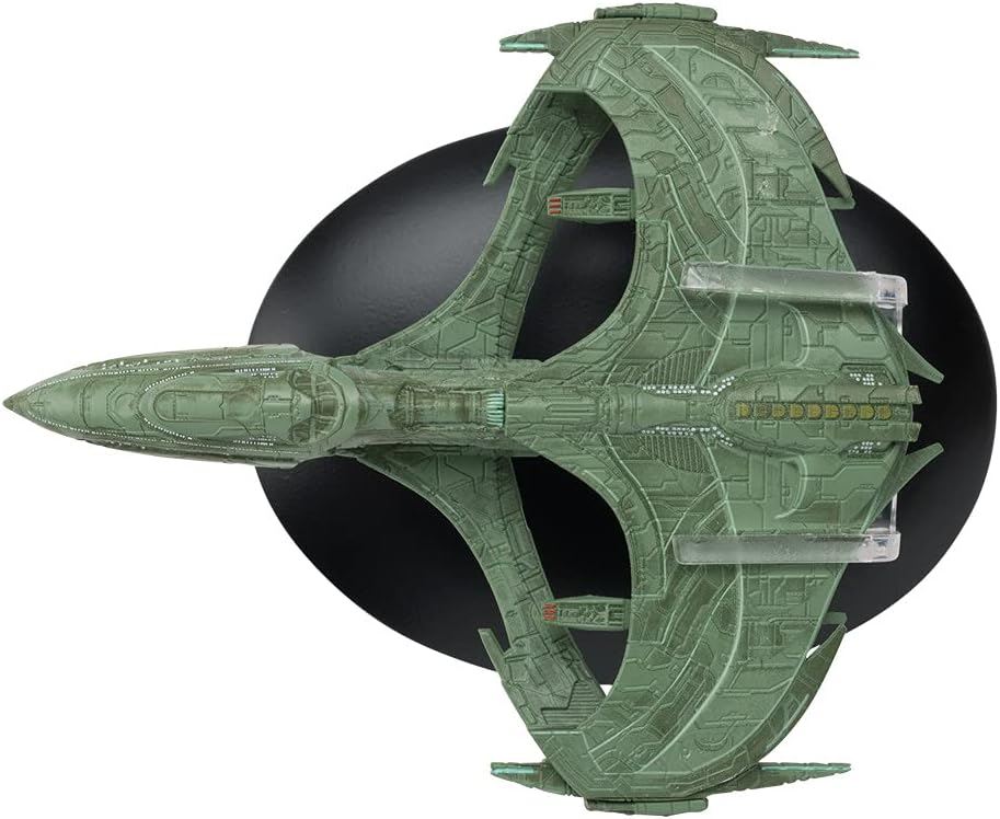 #13 R.R.W. Aelahl Light Warbird Battlecruiser Diecast Model Ship (Star Trek / Eaglemoss)