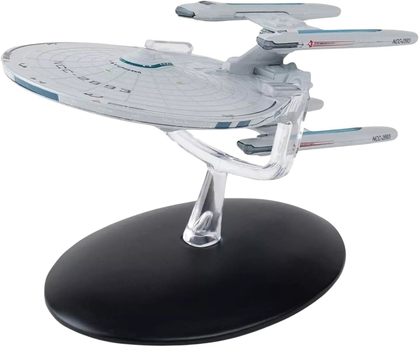 #19 U.S.S. Stargazer NCC-2893 (Constellation-class) CMC Diecast Model Ship (Eaglemoss / Star Trek)