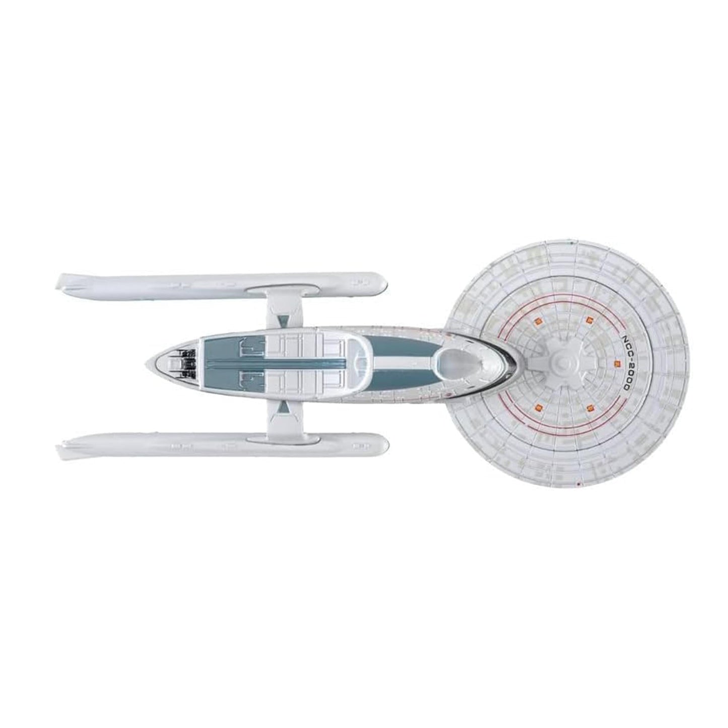 #08 U.S.S. Excelsior NCC-2000 (Excelsior class) Model Diecast Ship (Eaglemoss / Star Trek)