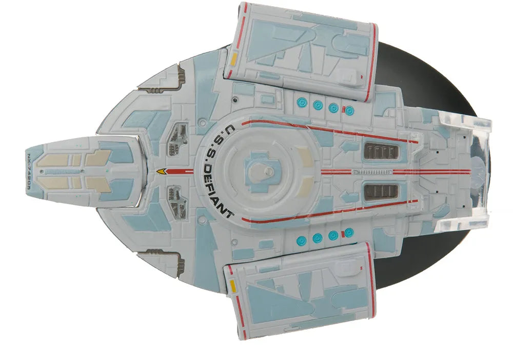 #07 U.S.S. Defiant NX-74205 (Defiant-class) Diecast Model Ship (Eaglemoss / Star Trek)