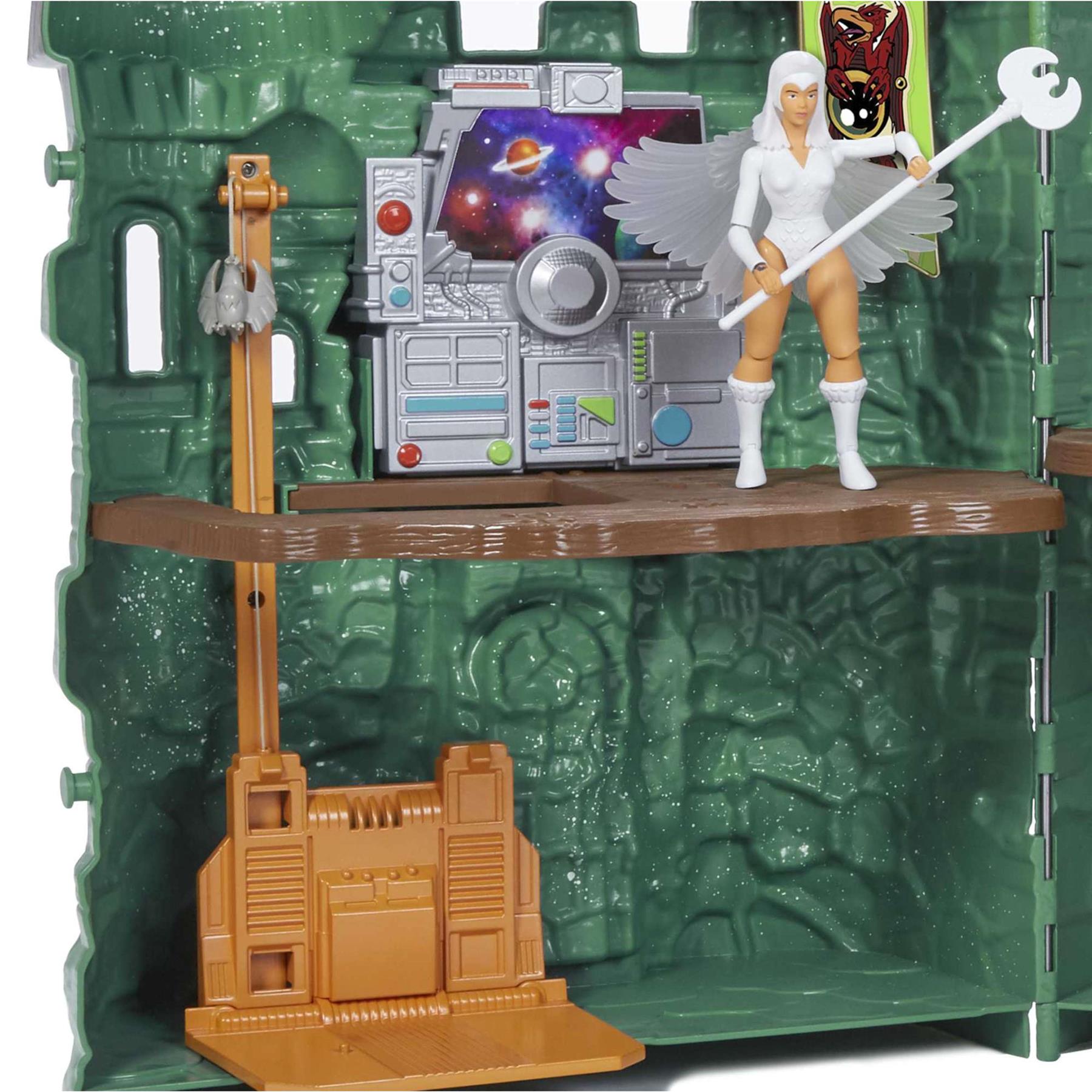 Masters of the Universe Origins Castle Grayskull Playset with Sorceress Figure