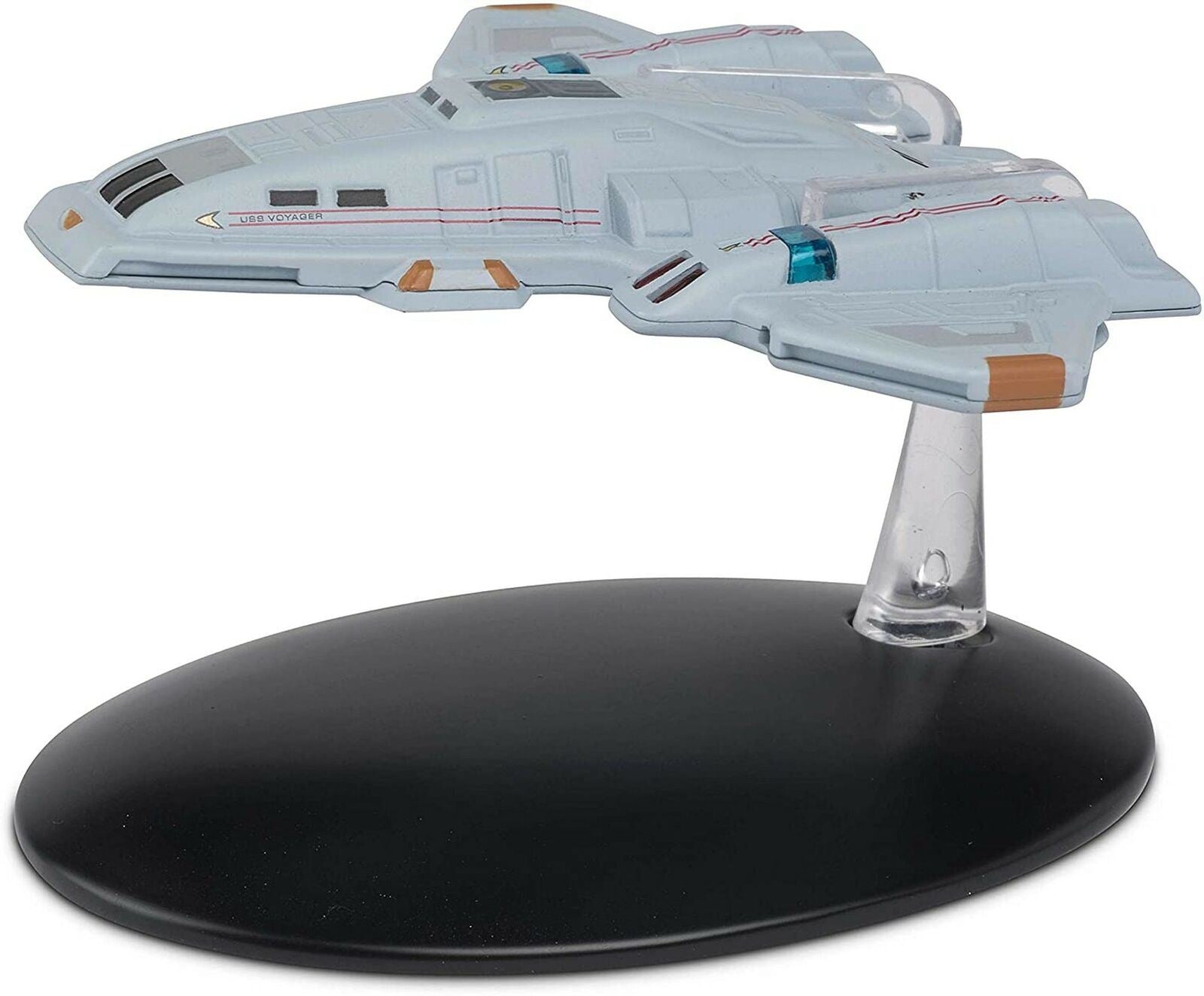 #78 U.S.S. Voyager's Aeroshuttle Diecast Model Ship (Star Trek / Eaglemoss)