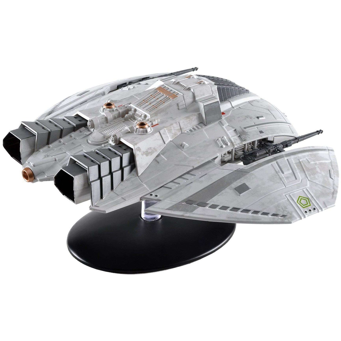 #11 Cylon Raider (Blood and Chrome) Diecast Model Ship (Battlestar Galactica / Eaglemoss)