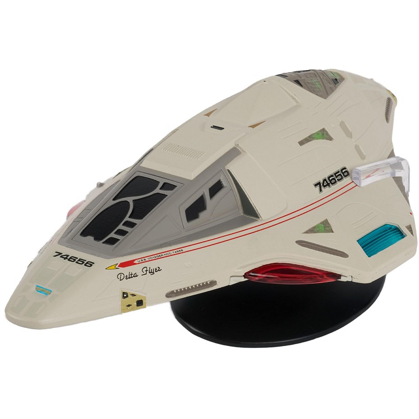 #24 Delta Flyer XL EDITION Model Diecast Ship (Eaglemoss / Star Trek)