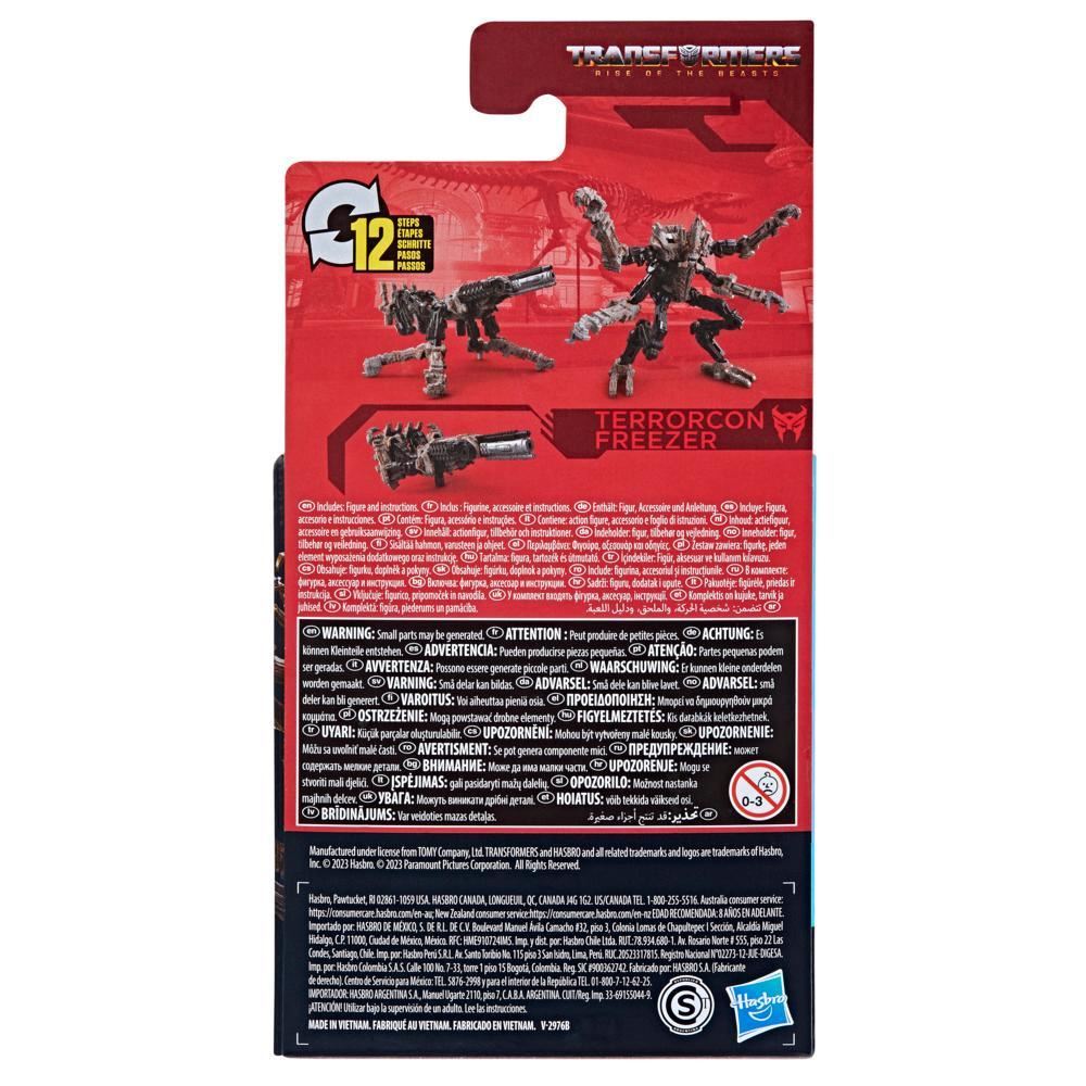Transformers: Rise of the Beasts Terrorcon Freezer Studio Series Age 8+ F7488