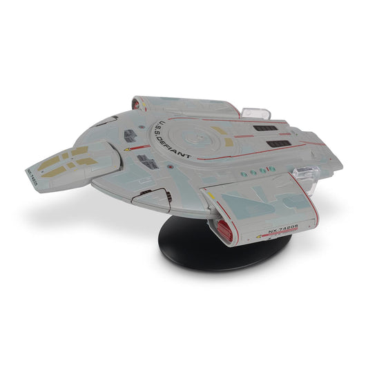 #07 U.S.S. Defiant NX-74205 XL EDITION Model Die Cast Ship (Eaglemoss / Star Trek)