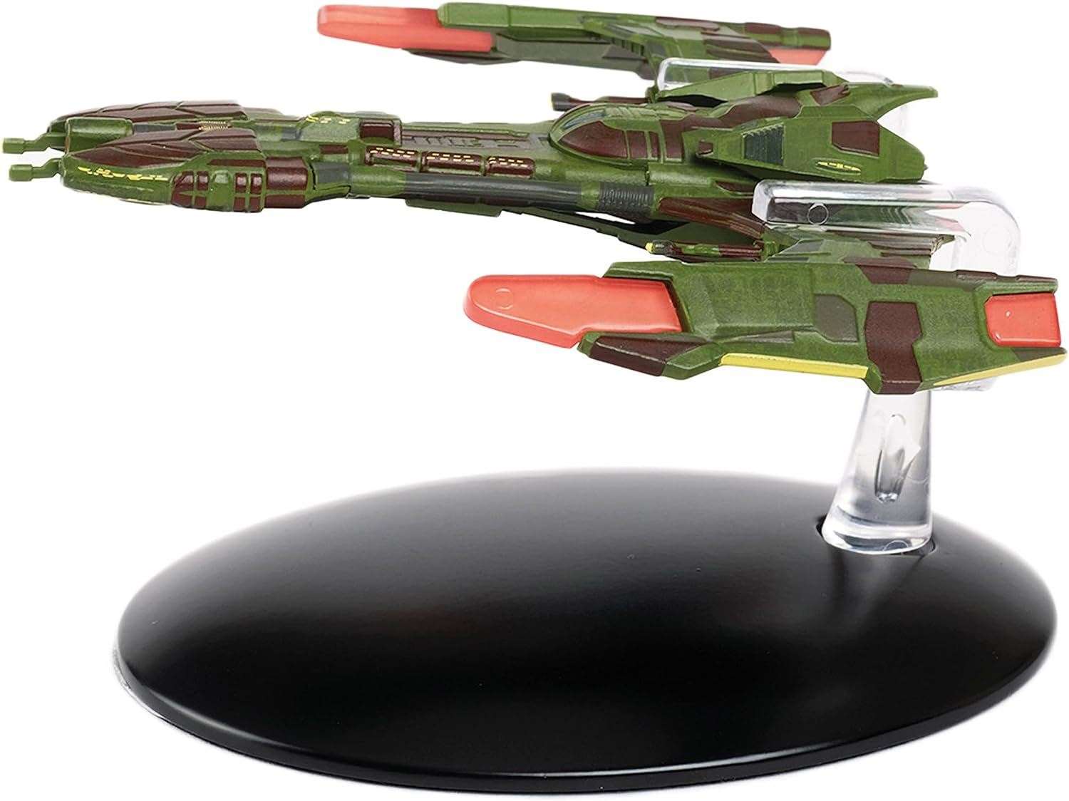 #12 I.K.S. Mat'ha-class Klingon Raptor Diecast Model Ship STO (Eaglemoss / Star Trek)