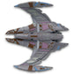 #13 Jem'hadar Battlecruiser Model Die Cast Ship (Eaglemoss Star Trek)