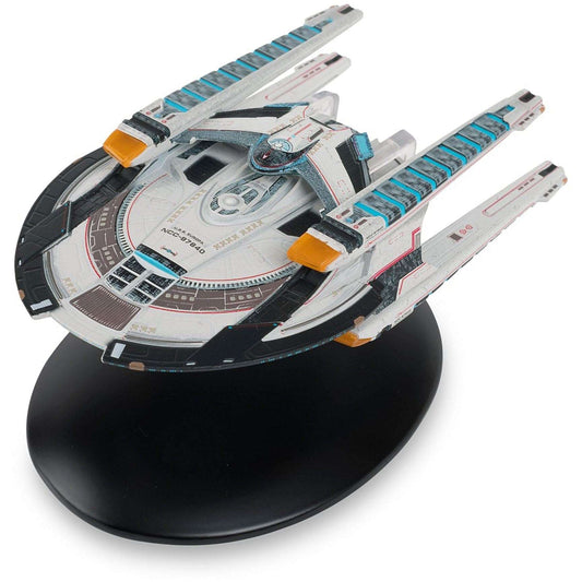 #09 U.S.S. Europa NCC-97640 Europa-Class Battle Cruiser Diecast Model Ship (Star Trek / Eaglemoss)