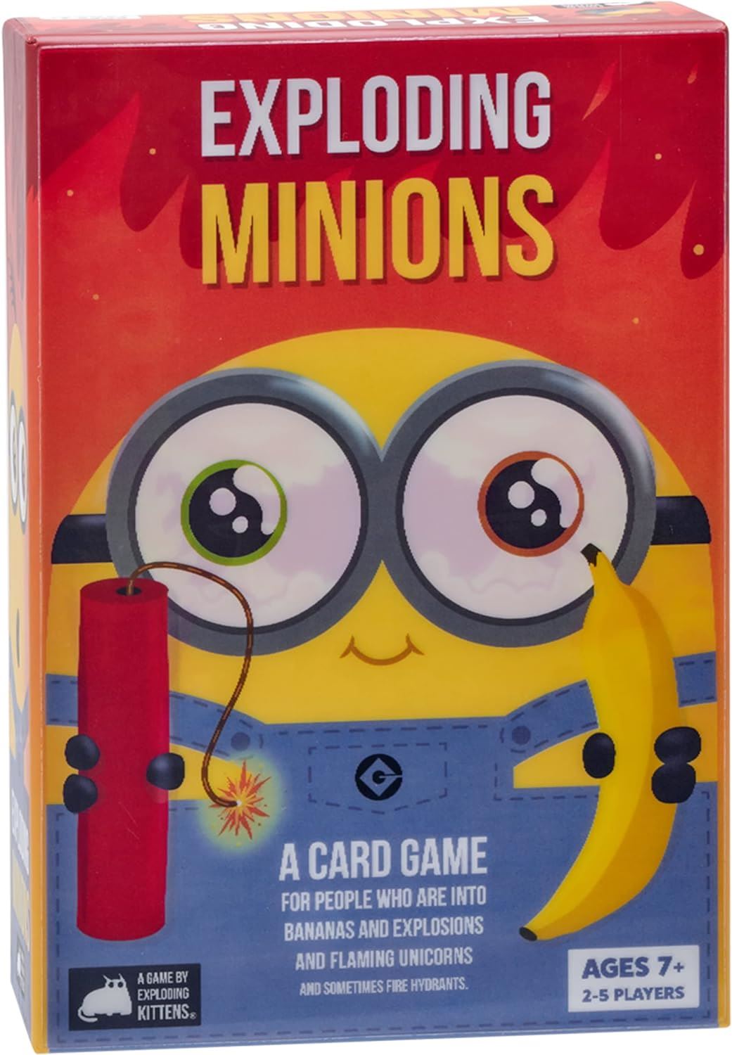 Exploding Minion Exploding Minions Party Game by Exploding Kittens Ages 7+ 2-5 Players ...