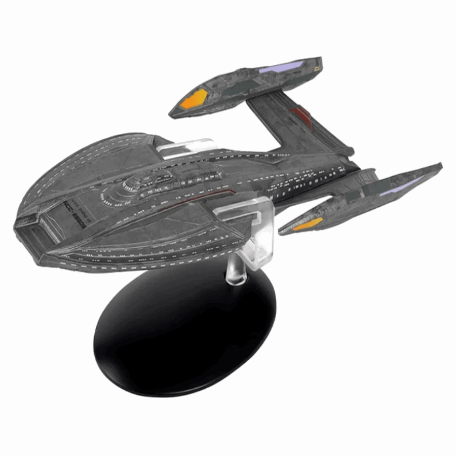 #02 U.S.S. Zheng He NCC-86505 (Inquiry-class, Short Nacelles) Model Diecast Ship Picard (Eaglemoss / Star Trek)