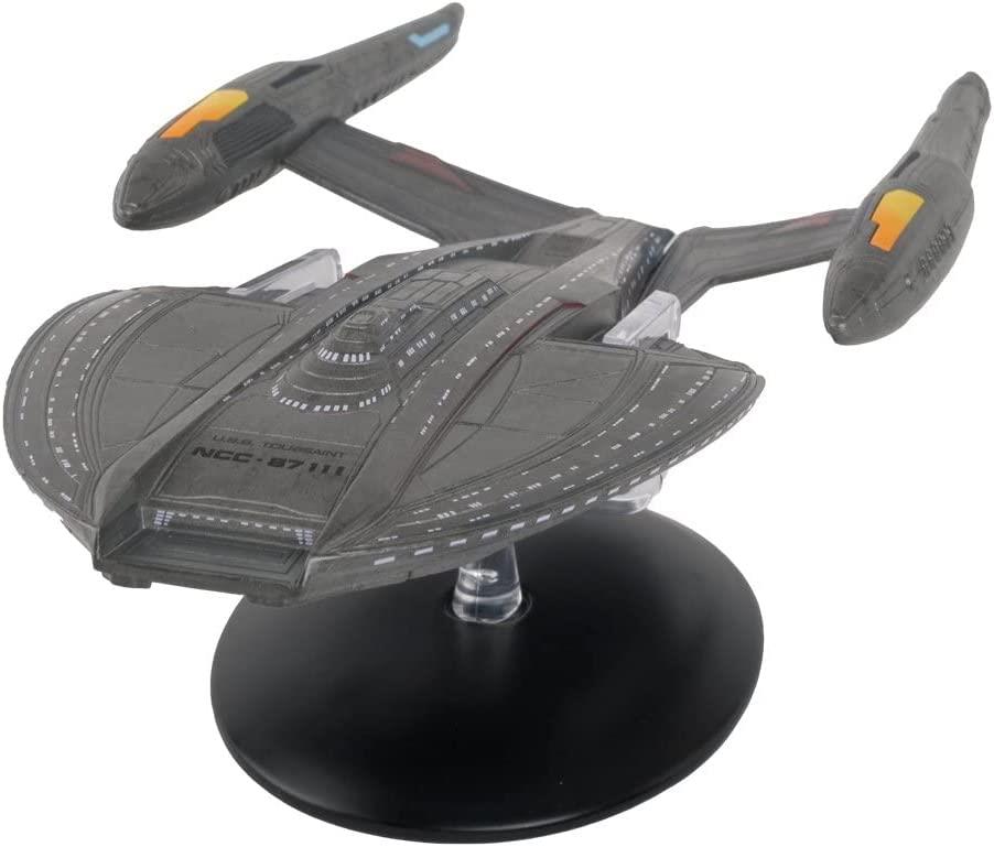 #02 U.S.S. Toussaint NCC-87111 (Inquiry-class, long nacelles) Model Diecast Ship Picard Universe (Eaglemoss / Star Trek)