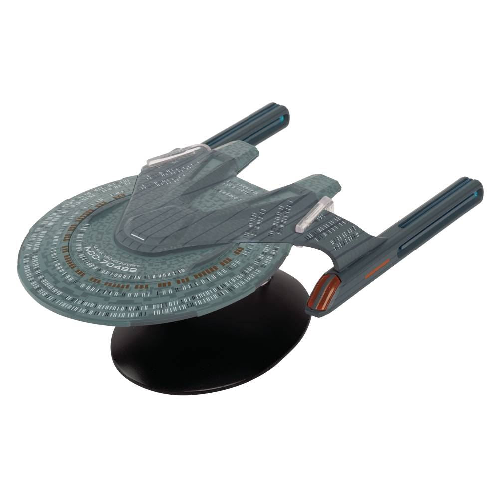 #02 U.S.S. Vancouver NCC-70492 Starship Ship Model Die Cast Starship STLEN602 Lower Decks (Eaglemoss / Star Trek)