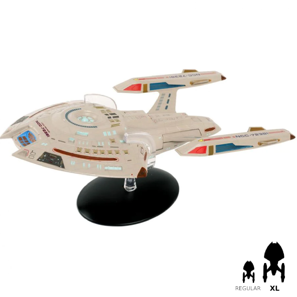 #27 U.S.S. Equinox NCC-72381 XL EDITION Model Diecast Ship (Eaglemoss / Star Trek)