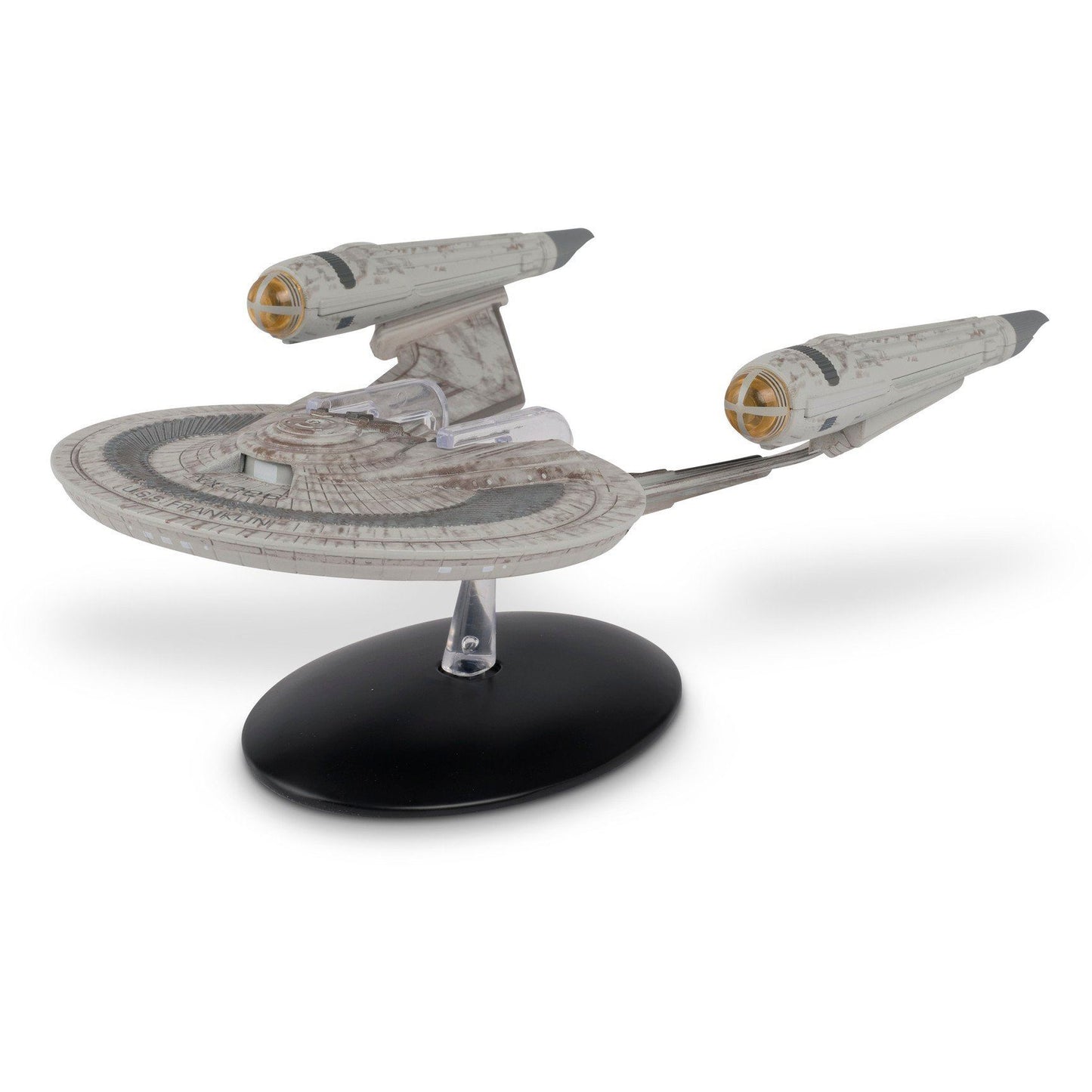 #08 U.S.S. Franklin NX-326 Model Die Cast Ship Eaglemoss Star Trek 