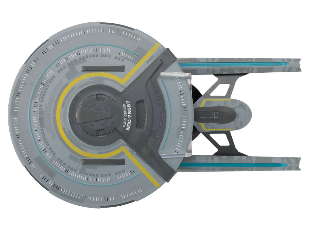 U.S.S. Cerritos NCC-75567 XL EDITION Ship Model Die Cast Starship Special Issue Lower Decks (Eaglemoss / Star Trek)