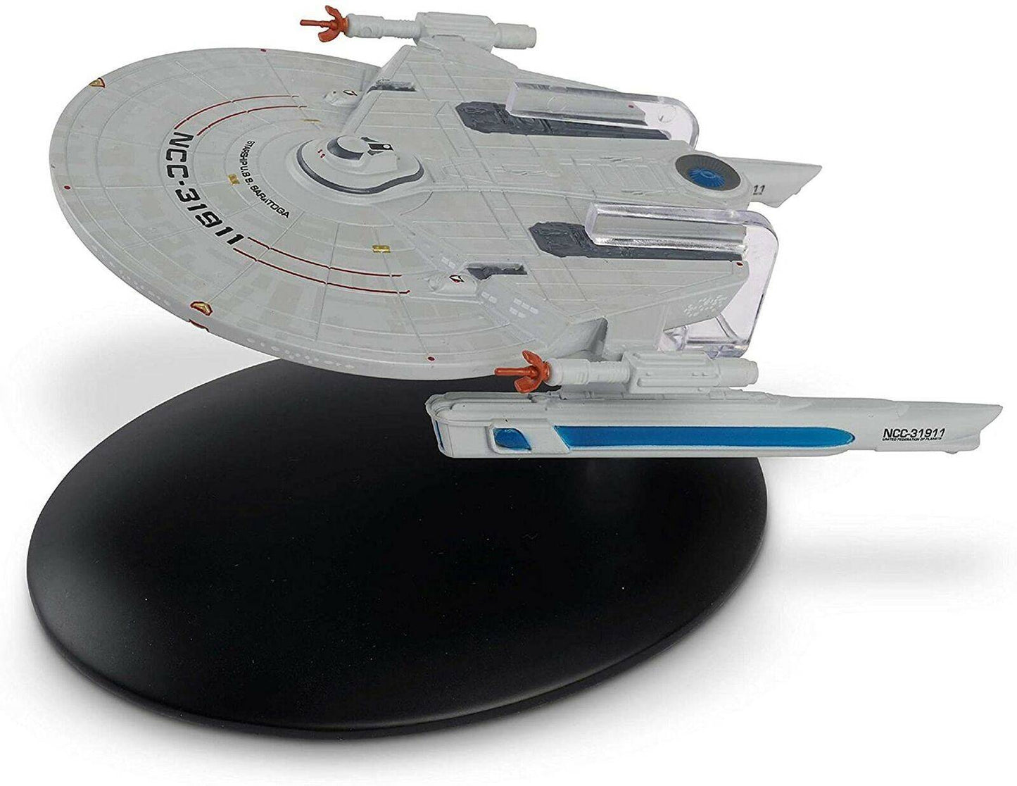 #91 U.S.S Saratoga NCC-31911 Die-Cast Model (Eaglemoss / Star Trek)