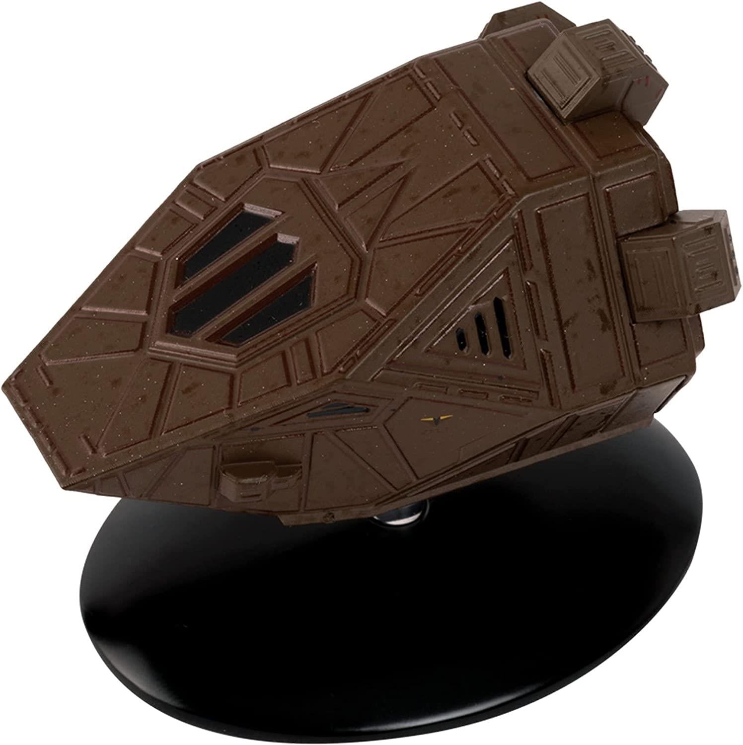 Shuttlecraft Set 8 (Vulcan, Xindi-Insectoid, Ferengi & Klingon Toron-Class) Model Diecast Ships SSSEN717 (Eaglemoss / Star Trek)