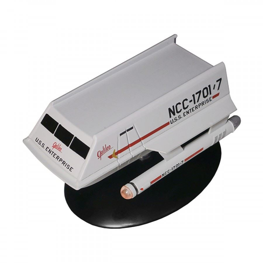 Shuttlecraft Set 1 (Galileo II & Goddard & Chaffee & Cochrane) Model Diecast Ship (Eaglemoss / Star Trek)