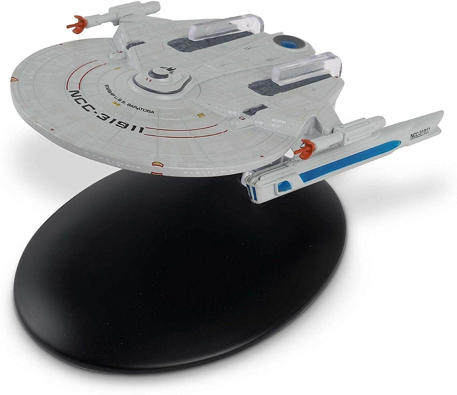 #91 U.S.S Saratoga NCC-31911 Die-Cast Model (Eaglemoss / Star Trek)