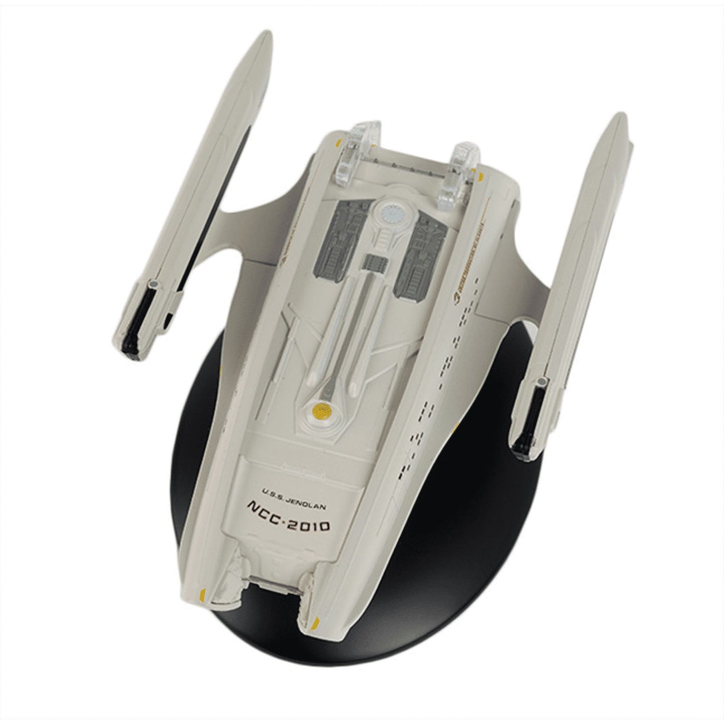 #104 U.S.S. Jenolan NCC-2010 Starship Model Die Cast Ship (Eaglemoss Star Trek)