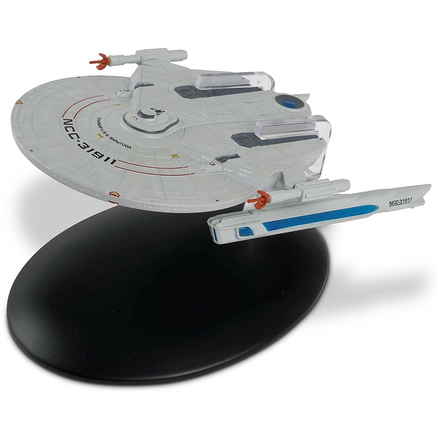 #91 U.S.S Saratoga NCC-31911 Die-Cast Model (Eaglemoss / Star Trek)