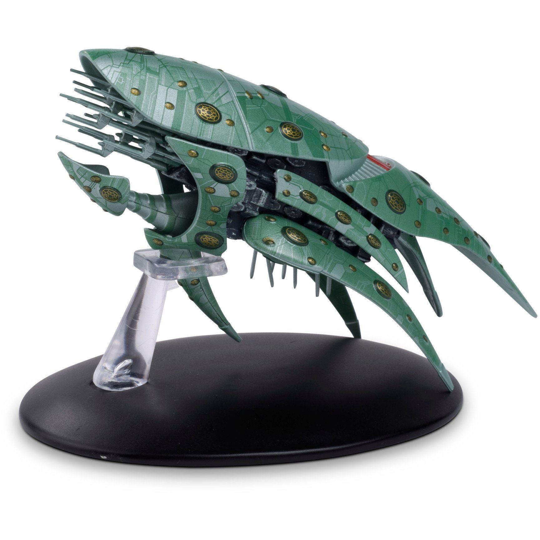 #39 Romulan Drone Model Die Cast Ship (Eaglemoss Star Trek)